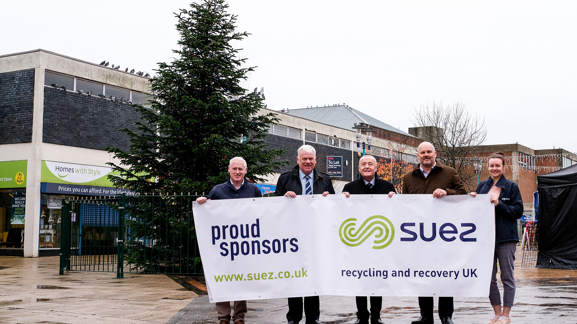 Proud sponsors of Merseyside Christmas tree